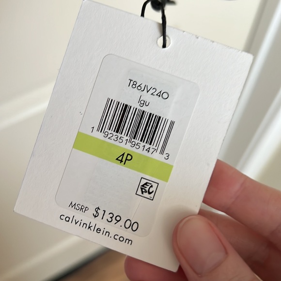 BNWT Calvin Klein Floral Suit Jacket Sz 4P & 6P RRP $139 Macy’s - Picture 7 of 10